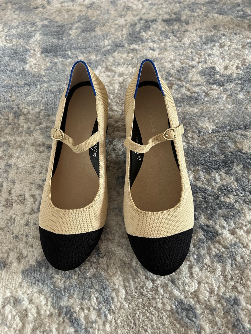 💕NEW Rothy’s Cream Cap Toe Pump -Size 8💕